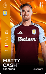 Matty Cash - limited