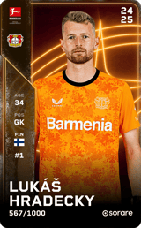 Lukáš Hradecky - limited