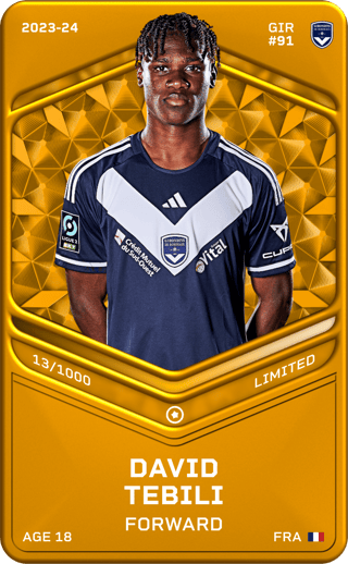 David Tebili  - limited