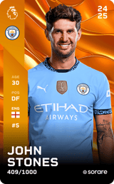 John Stones - limited
