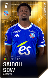 Saidou Sow - limited