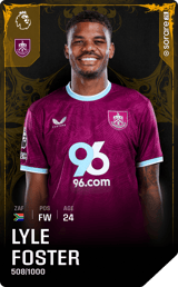 Lyle Foster - limited