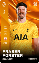 Fraser Forster - limited