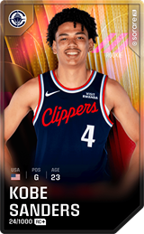 Kobe Sanders - limited