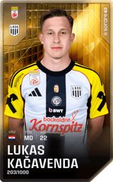 Lukas Kačavenda - limited