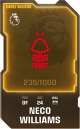 Neco Williams - limited