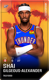 Shai Gilgeous-Alexander - limited