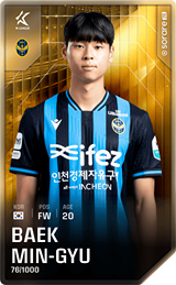 Baek Min-Gyu - limited