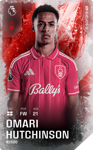 Omari Hutchinson - rare