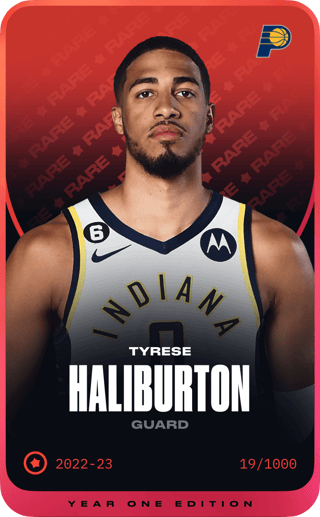 Tyrese Haliburton - rare