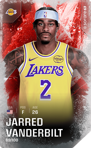 Jarred Vanderbilt - rare