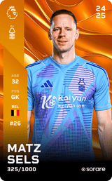 Matz Sels - limited