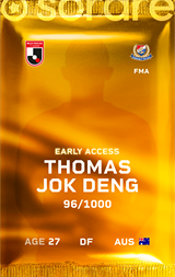 Thomas Jok Deng - limited