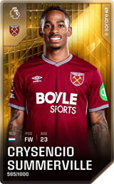 Crysencio Summerville - limited