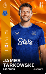 James Tarkowski - limited