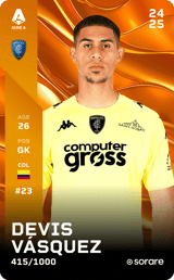 Devis Vásquez - limited