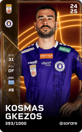 Kosmas Gkezos - limited