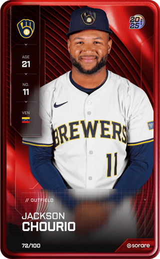 Jackson Chourio - rare