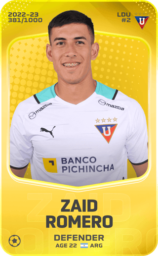 Zaid Romero - limited