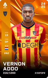 Vernon Addo - limited