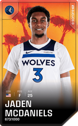 Jaden McDaniels - limited