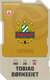 Tobias Børkeeiet - limited