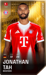 Jonathan Tah - limited