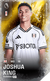 Joshua King - limited