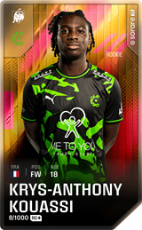 Krys-Anthony Kouassi - limited