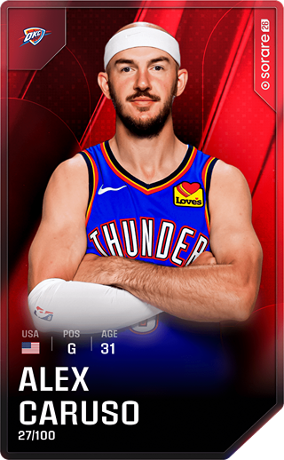 Alex Caruso - rare
