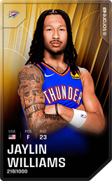 Jaylin Williams - limited