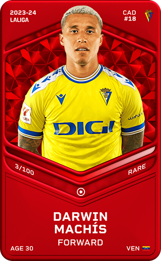 Darwin Machís - rare