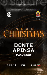 Donte Apinsa - limited