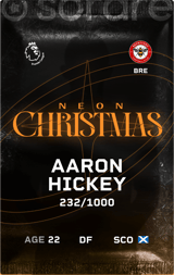 Aaron Hickey - limited