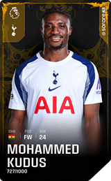 Mohammed Kudus - limited