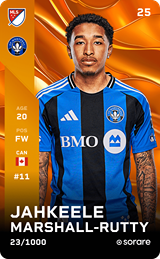 Jahkeele Marshall-Rutty - limited