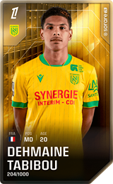 Dehmaine Assoumani - limited