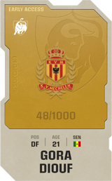 Gora Diouf - limited