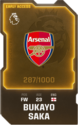 Bukayo Saka - limited