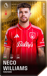 Neco Williams - limited