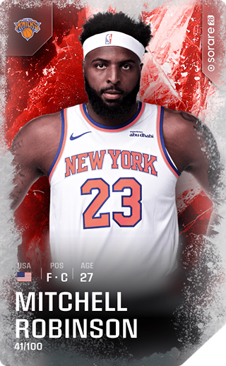 Mitchell Robinson - rare