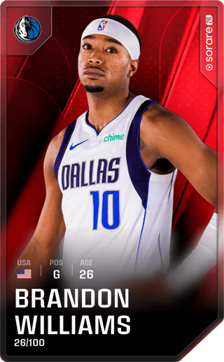 Brandon Williams - rare