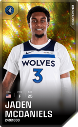 Jaden McDaniels - limited