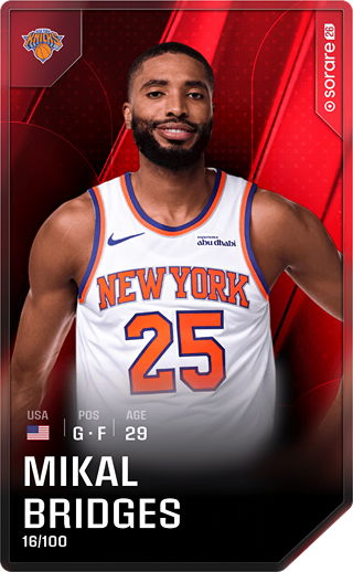 Mikal Bridges - rare