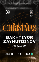Bakhtiyor Zaynutdinov - limited
