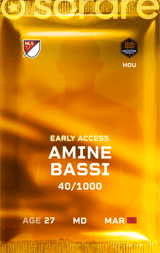 Amine Bassi - limited