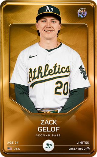 Zack Gelof - limited