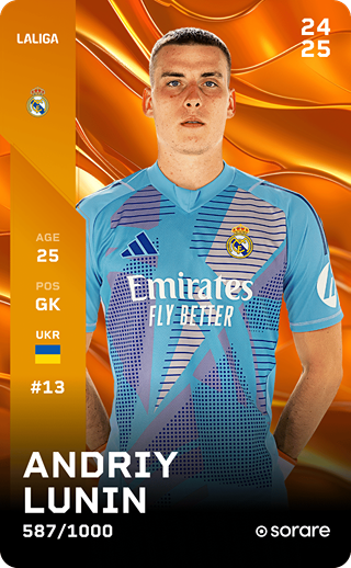 Andriy Lunin - limited