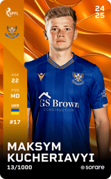 Maksym Kucheriavyi - limited