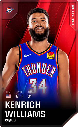 Kenrich Williams - rare